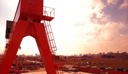  Gantry type crown block construction project