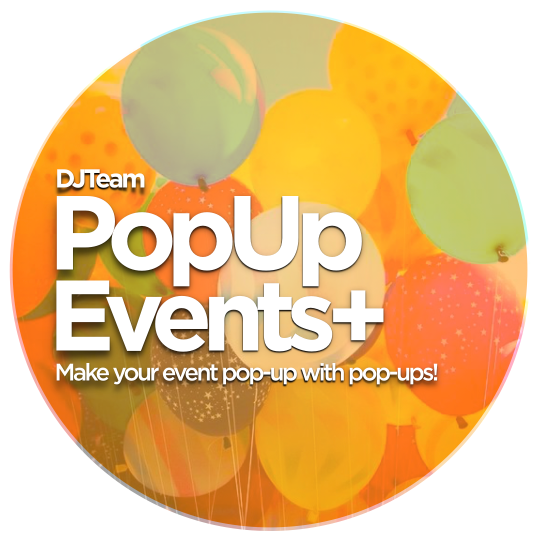 PopUp events.