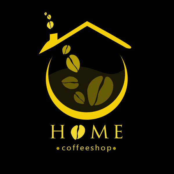Project: Logo, Client: Home Coffeeshop - USA
