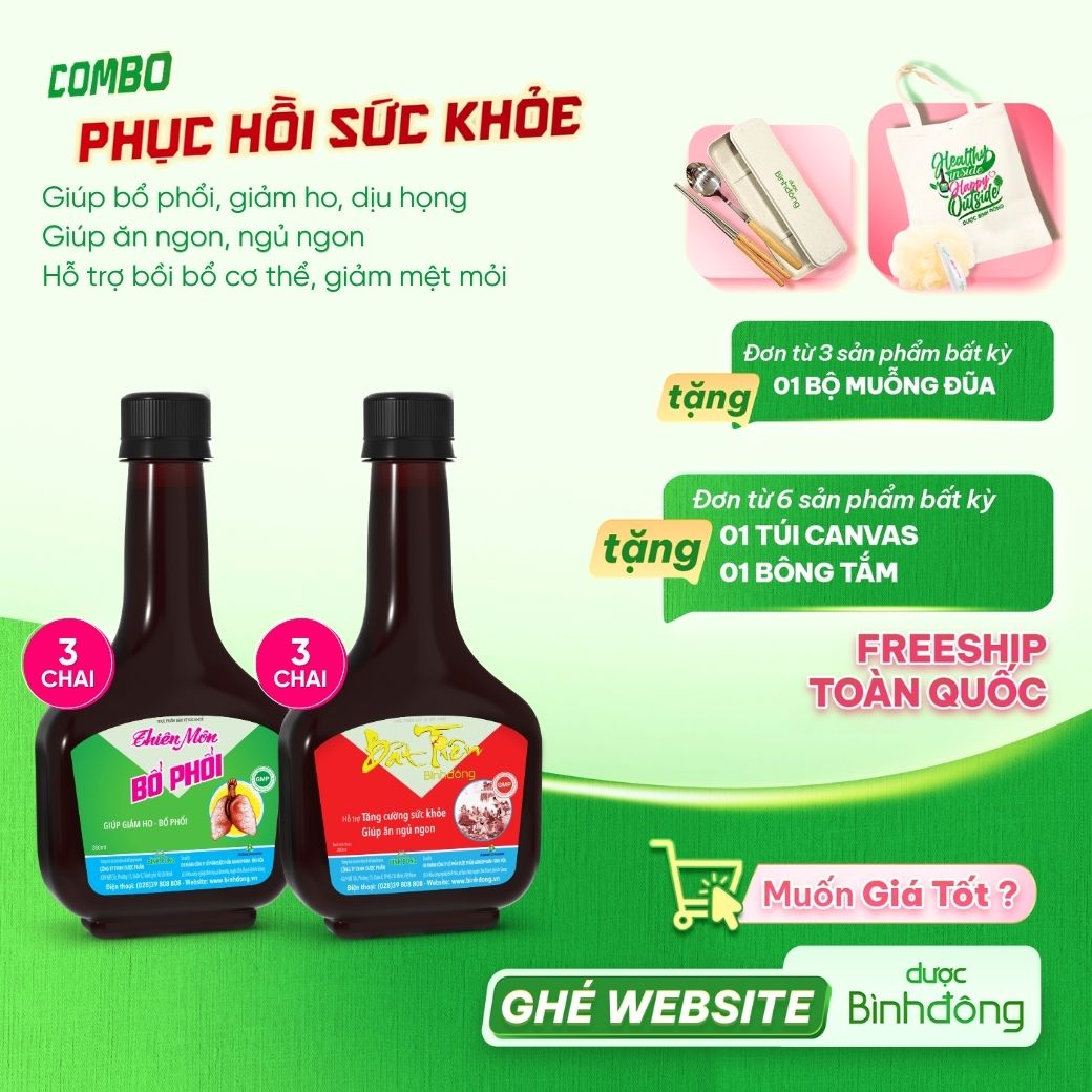 Combo Phục Hồi Sức Khỏe