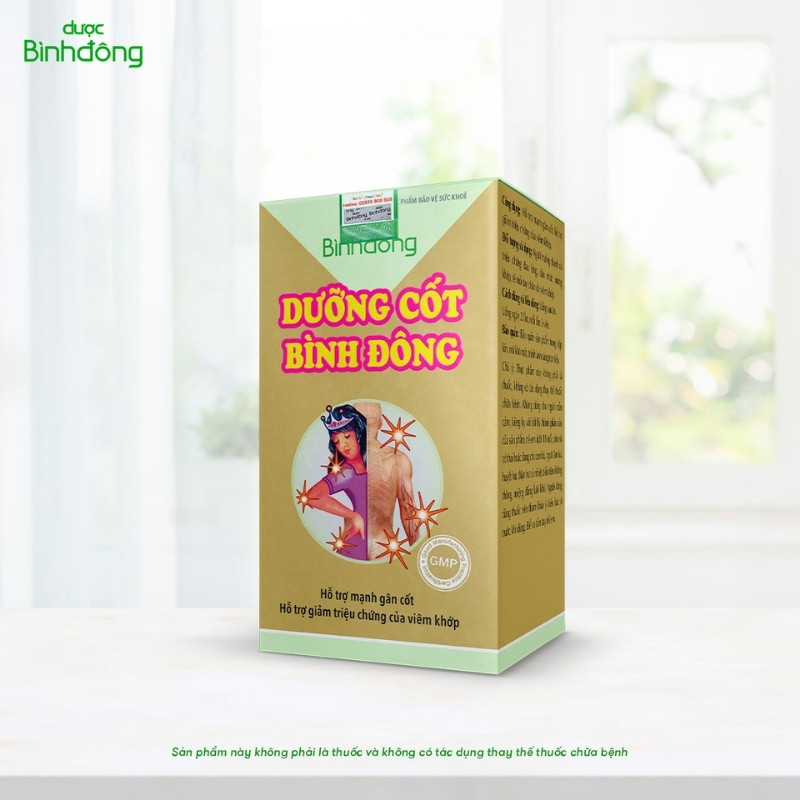 Bao bì Dưỡng Cốt Bình Đông · Hộp 60 viên