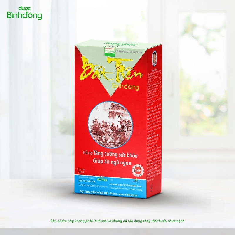 Bao bì Bát Tiên Bình Đông · Chai 280 ml