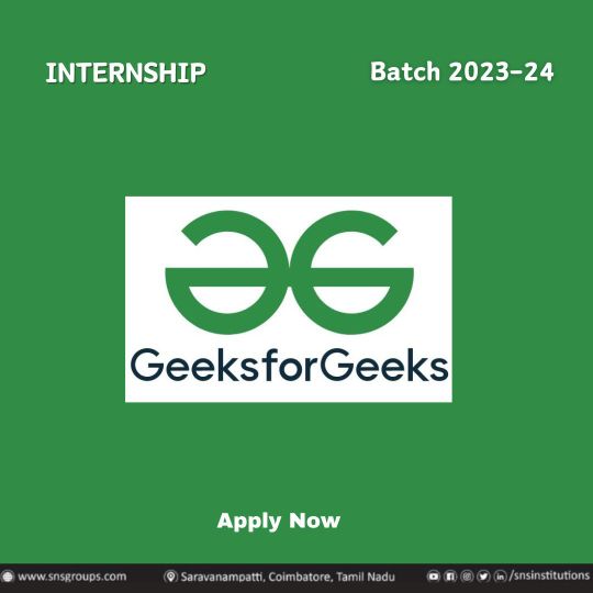 Company Name: GeeksforGeeks-intern