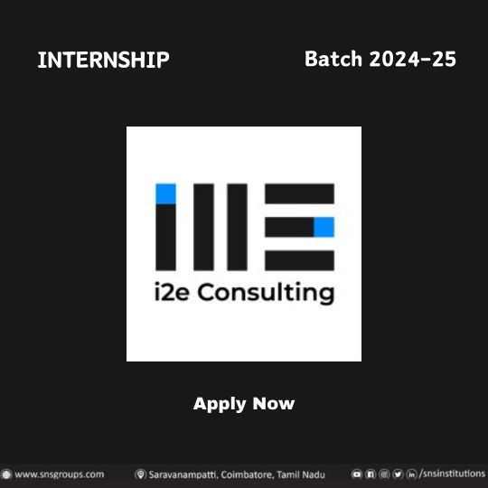 i2e Consulting-intern