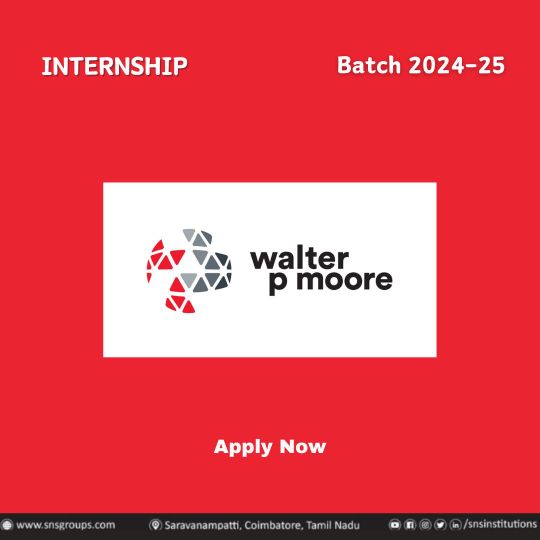 Walter P Moore-intern