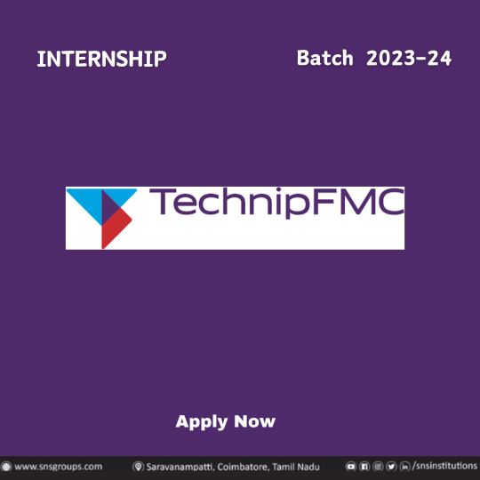 TechnipFMC-intern
