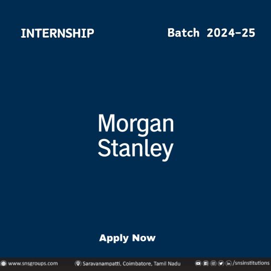 Morgan Stanley-intern