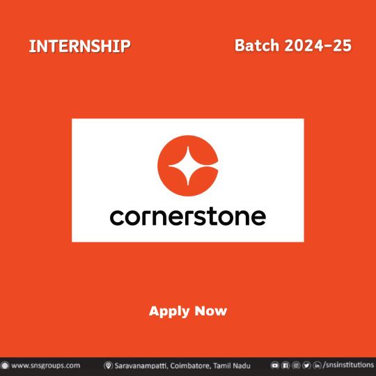 Cornerstone- intern