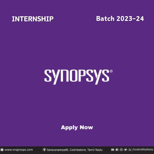 Synopsys - intern