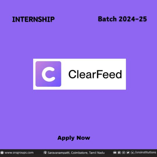 Clear Feed-intern
