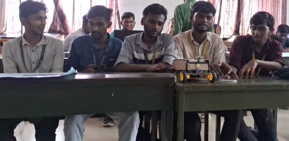 Project Title: Automated Robotic Floor Sanitizing Machine