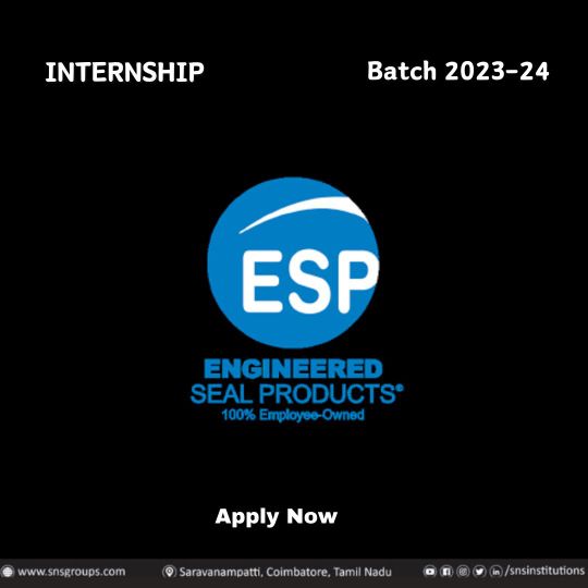 Engineered Seal Products-intern