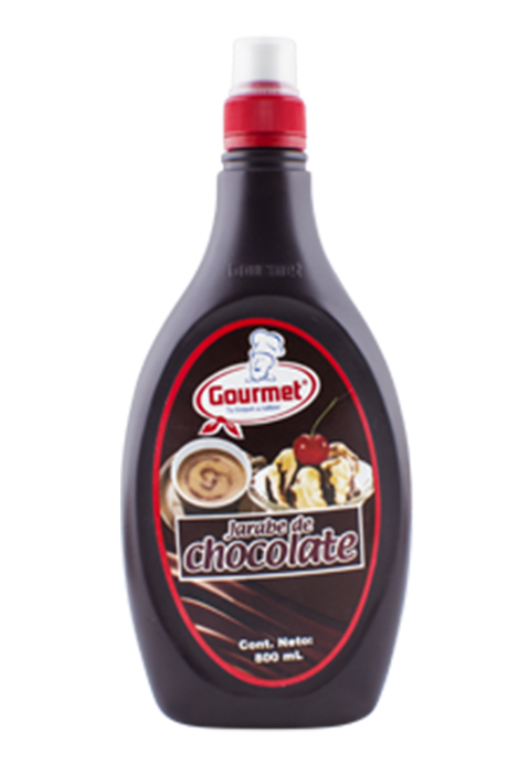 jarabe de chocolate gourmet