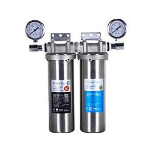 10" Double 304 Stainless Steel