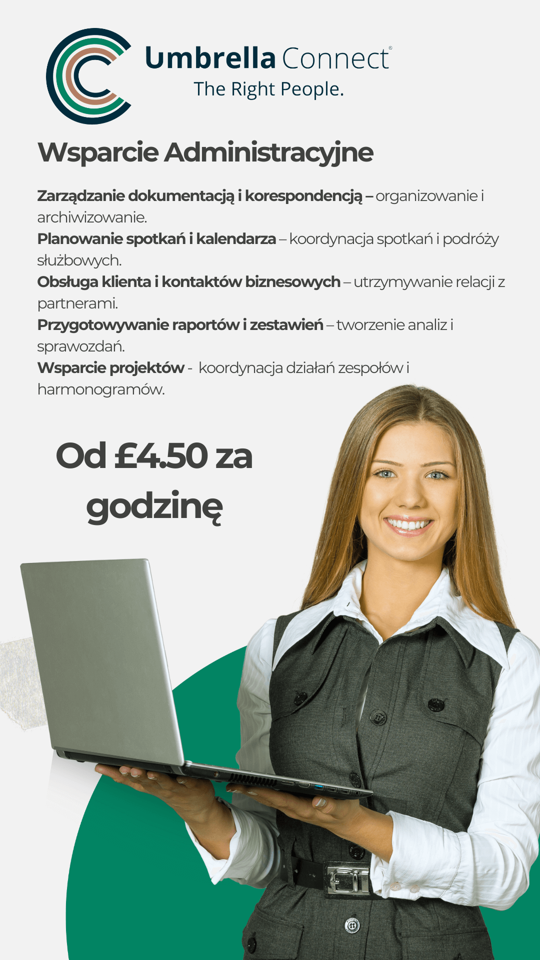 Umbrella Connect - Wsparcie Administracyjne w UK