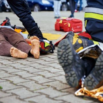 Wypadek w miejscu publicznym - Anglia