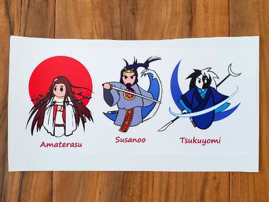 ST001 - Amaterasu, Susanoo, Tsukuyomi