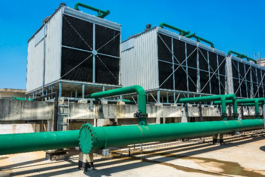 Cooling tower คูลลิ่งทาวเวอร์ ท่อ ปัญหาตะกรัน คราบตะกรัน ตะกรัน น้ำ ตะกรันในท่อ