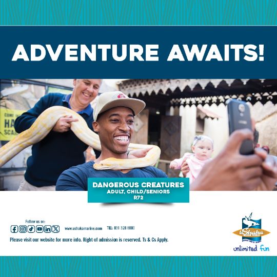 Adventure Awaits Dangerous Creatures