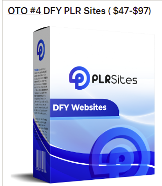 Get 50 different ready DFY PLR membership sites with resell rights, and Sell them anywhere. System will deliver your 50 ready PLR Sites on all the Niches while you sit back and relax, Just provide the domain and logo, and the system will do the rest.  