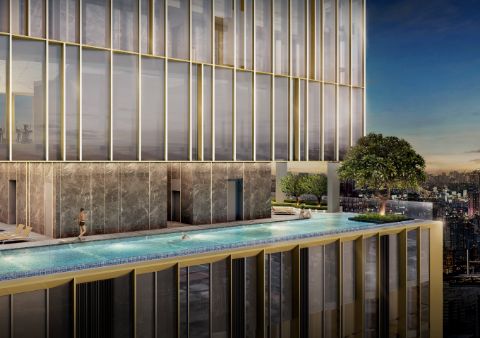 SKY POOL (Floor 37)&amp;amp;lt;br&amp;amp;gt;The stunning infinity Sky Pool makes you feel like swimming among the clouds in the beautiful sky so that every swimming time is filled with fun and joy. Further, the saunas are an ideal choice for the health-conscious.