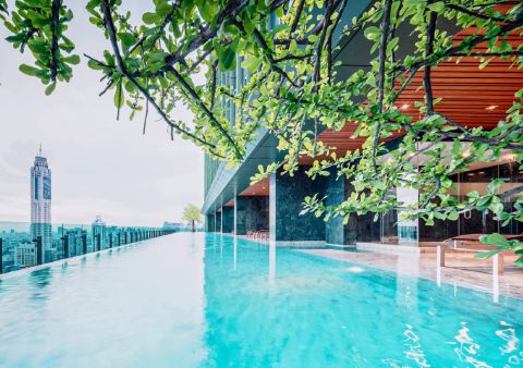 SKY POOL (Floor 37)&amp;amp;lt;br&amp;amp;gt;The stunning infinity Sky Pool makes you feel like swimming among the clouds in the beautiful sky so that every swimming time is filled with fun and joy. Further, the saunas are an ideal choice for the health-conscious.