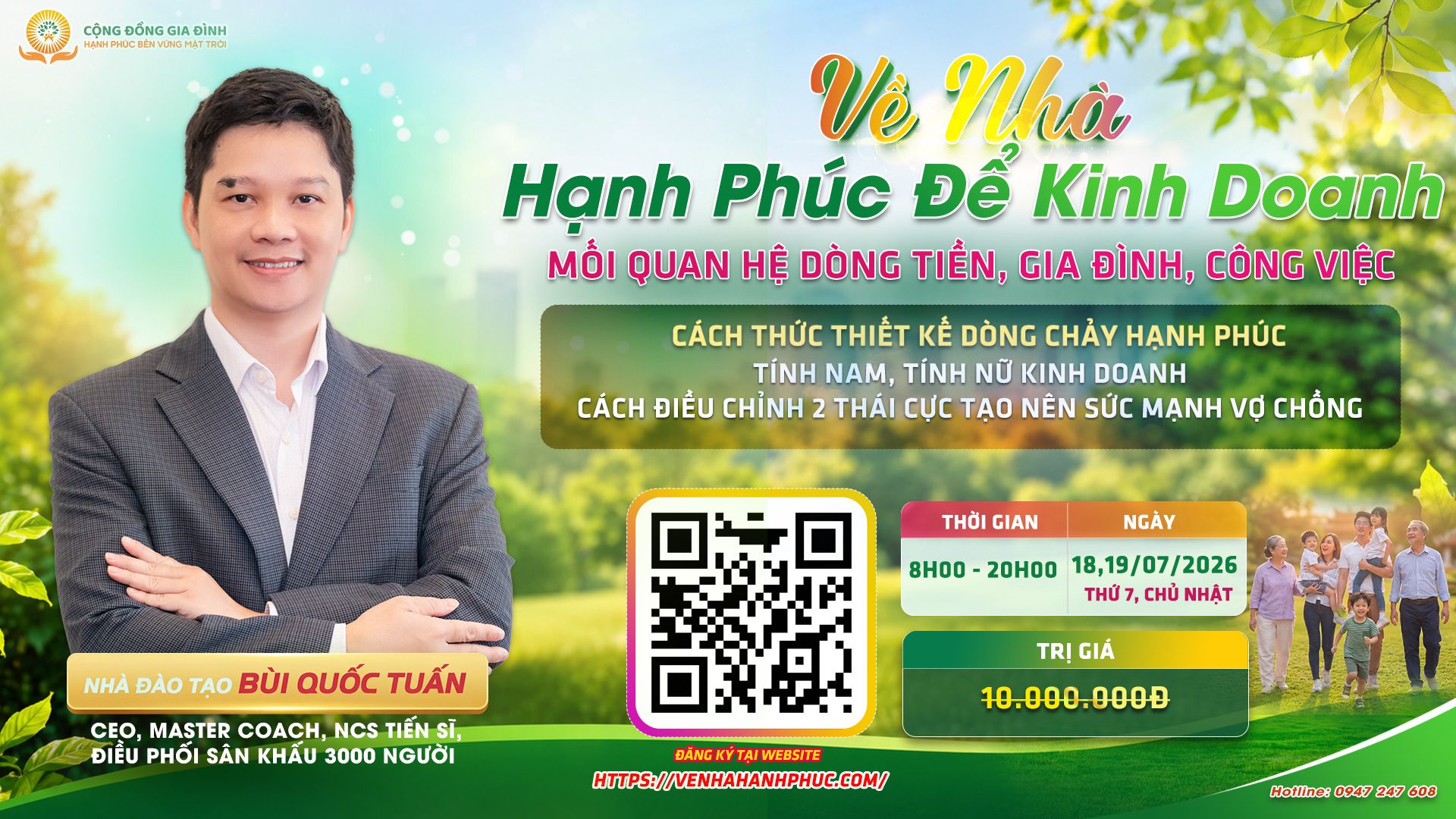 KHAI GIẢNG 8H-20H NGÀY 18  - 19/07/2026