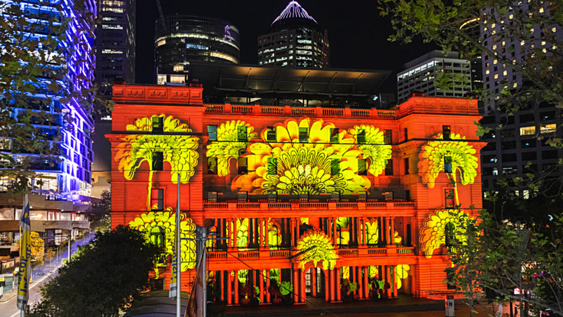 Vivid Sydney 2023, Customs House with Cinewav Audio