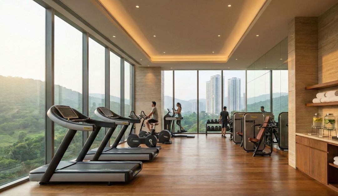 Gym at Yogakshema, Panvel