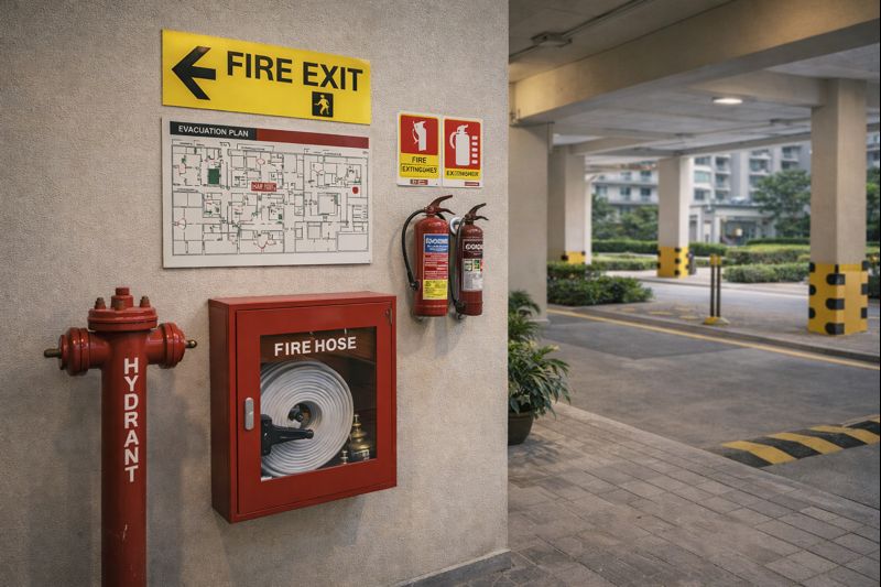 Fire Safety at Yogakshema Residency, Panvel