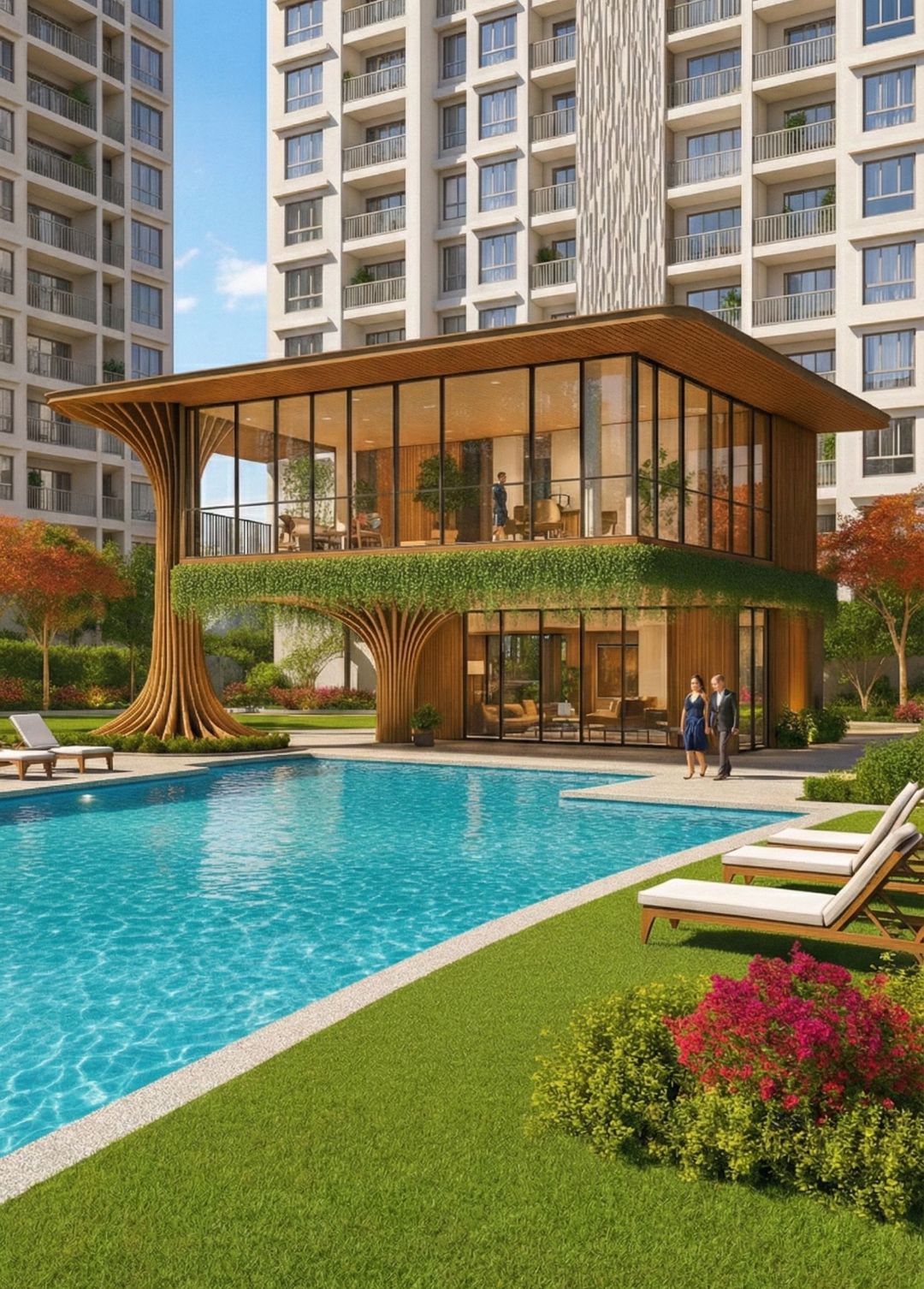 Yogakshema club house, Panvel