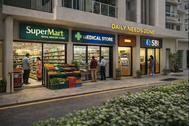 Daily Essentials at Yogakshema Residency,Panvel