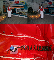 Dr. Rushwan teflon hovercraft aircusion for Arabian floods