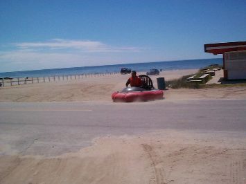 An innovative solution for open cell air cushion, the hardest in hovercrafting, because of water scooping and dust implications, solved.