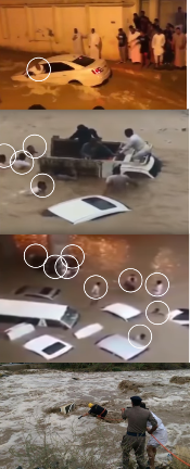 Dr. Rushwan teflon hovercraft aircusion for Arabian floods