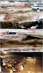 Dr. Rushwan teflon hovercraft aircusion for Arabian floods