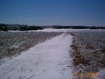 Severe -50c treacherous Hovercraft terrain landscaped by Professor Rushwan