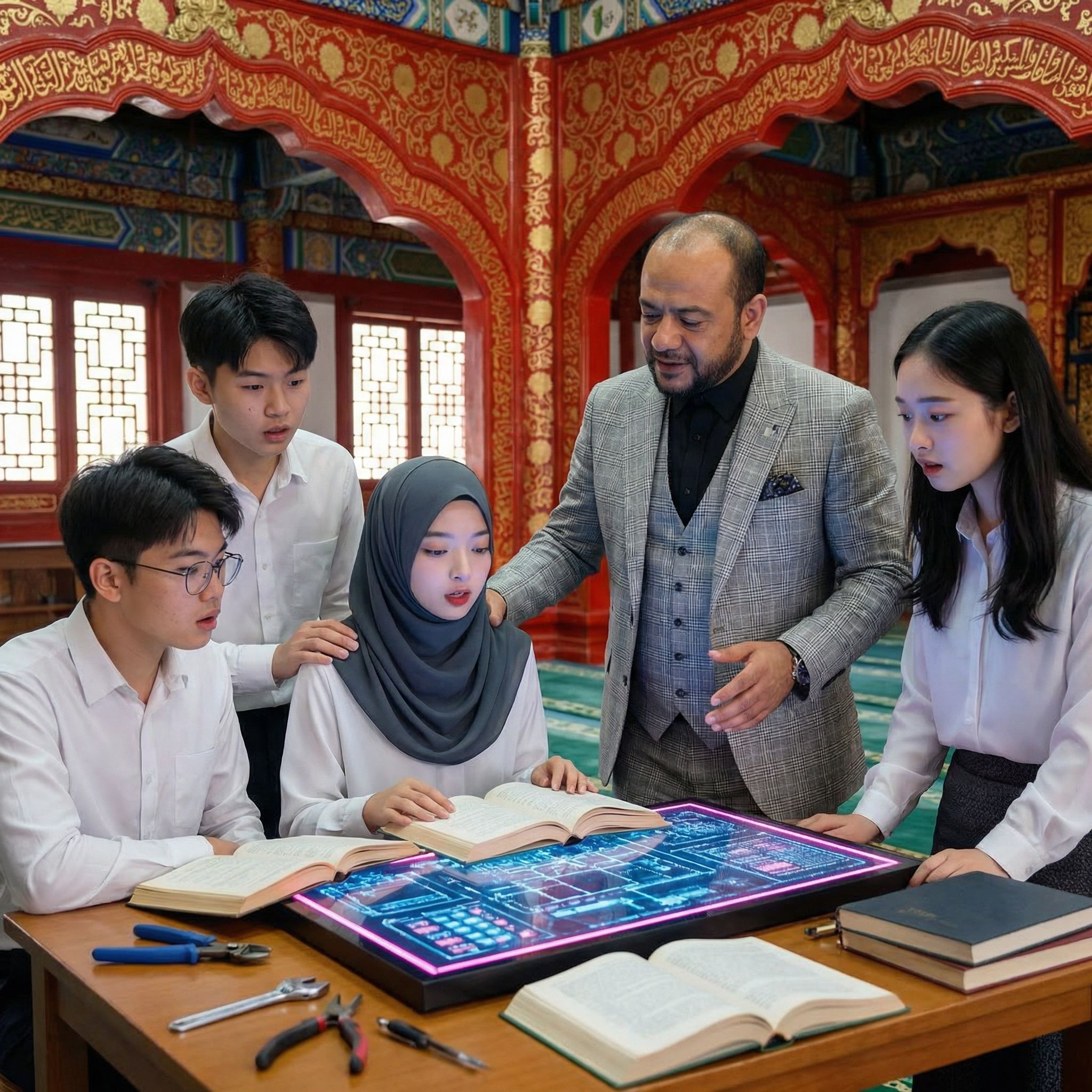 البروفسور رشـــوان على النت