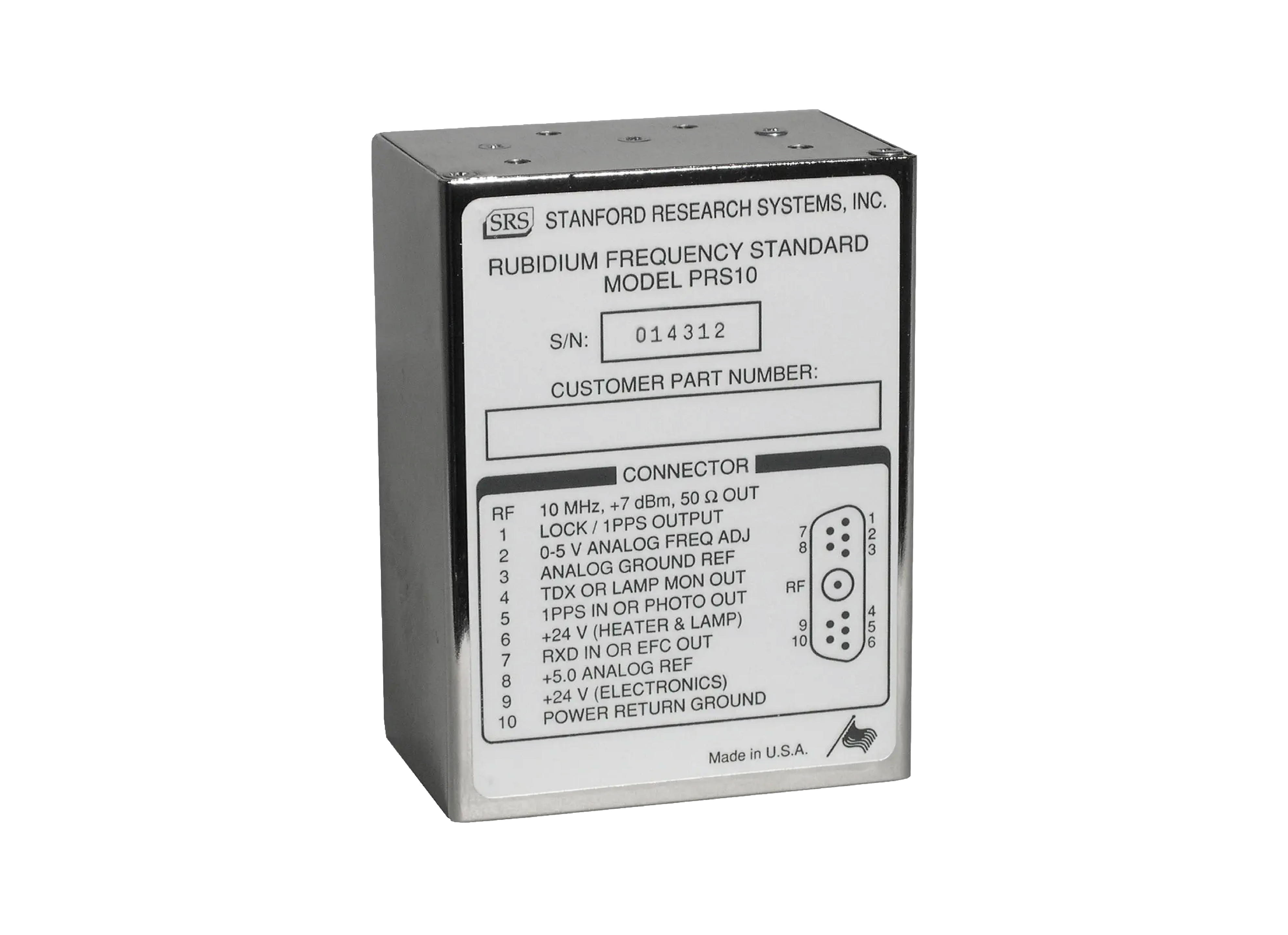 RNTrust - StratumOne - CESIUM CLOCKS & OSCILLATORS