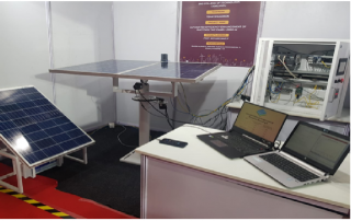 Photovoltaic panels efficiency enhancement using PLC and AI-1