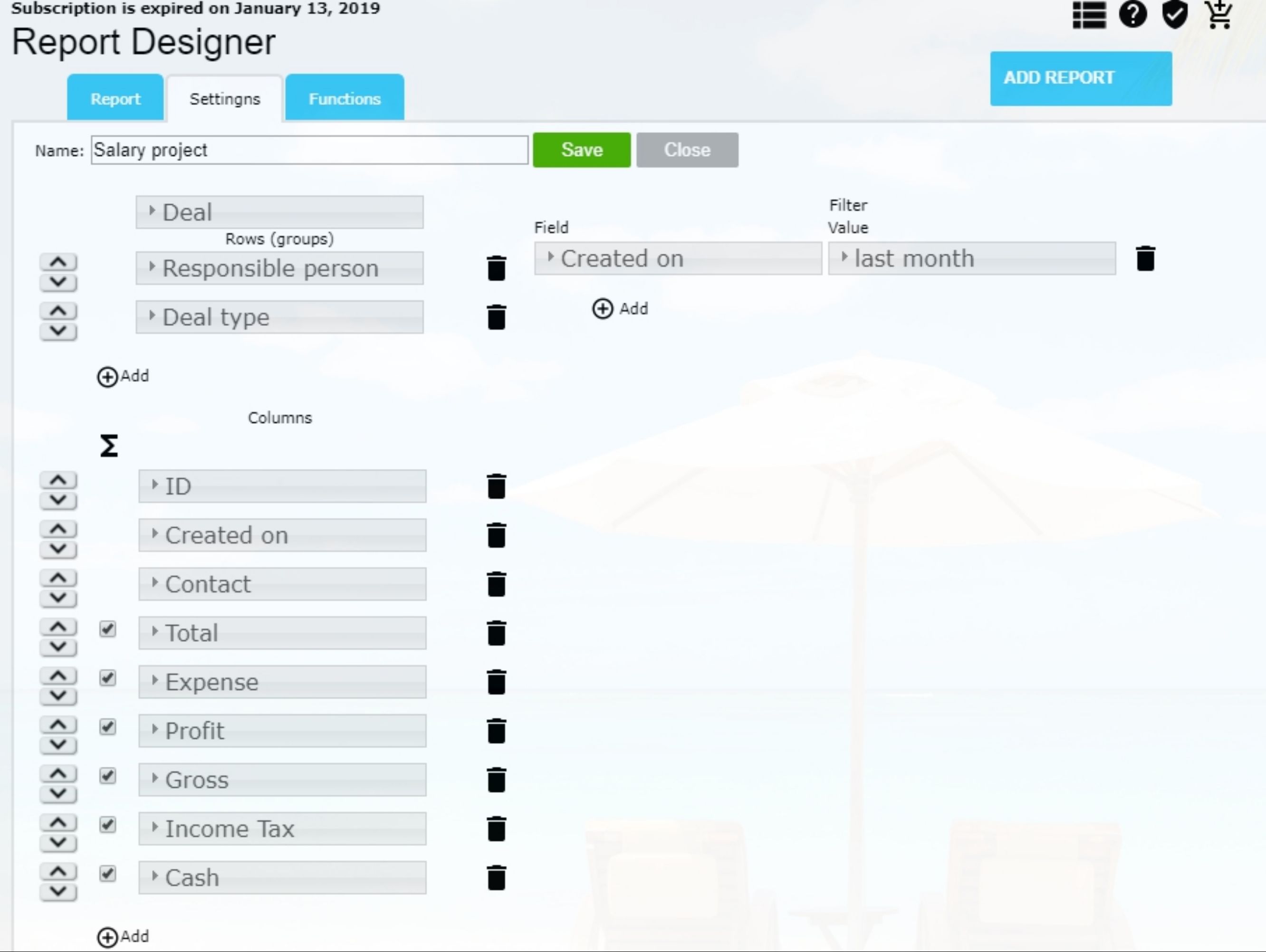 Report Designer