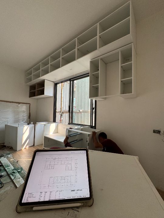 cabinet vision on a screen