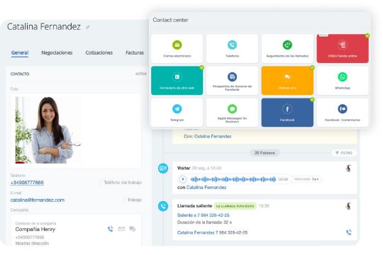 Bitrix24 Centro de Contacto