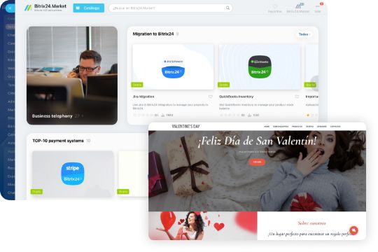Bitrix24 Sitios WEB y Tiendas online