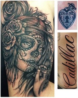 tattoo collage