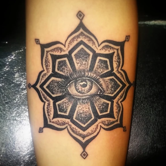 professional tattoo on forearm