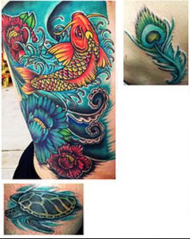 colorful tattoo