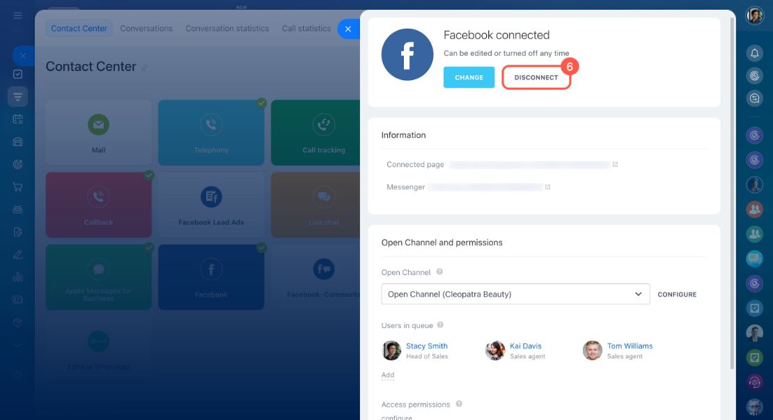 Facebook: Мессеж холбох