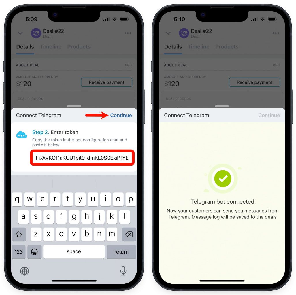 Telegram чатбот холбох