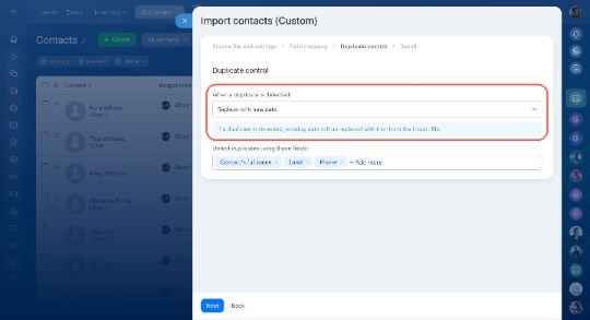 CRM-д дата импортлох